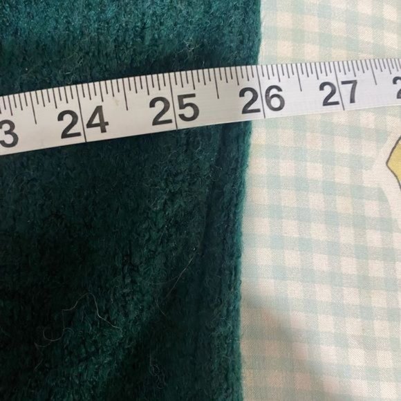 Woolen Bloom ladies long Cardigan Green size Medium New With Tags - Picture 11 of 12